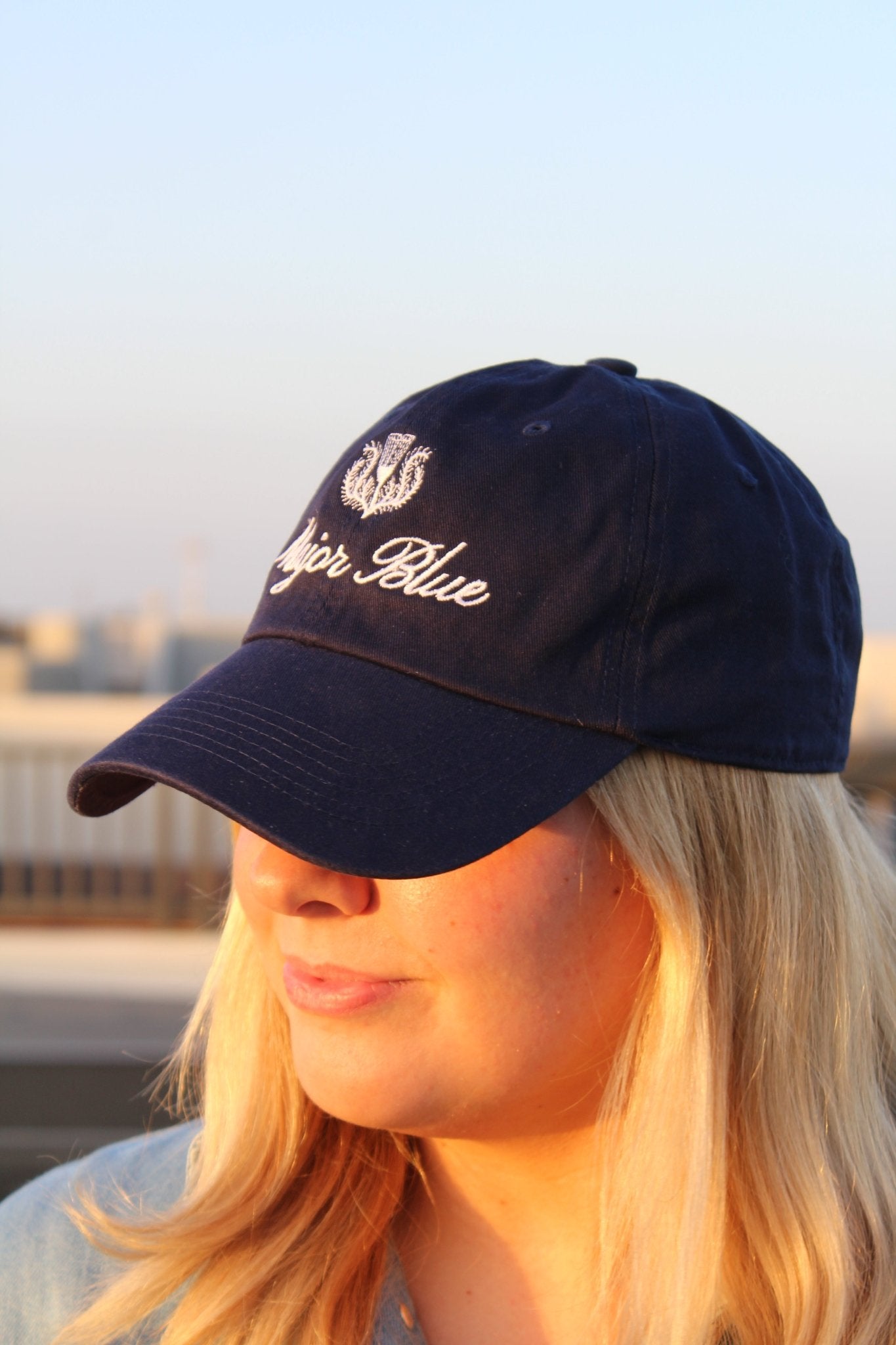 Major Blue Brand Hat - Major Blue