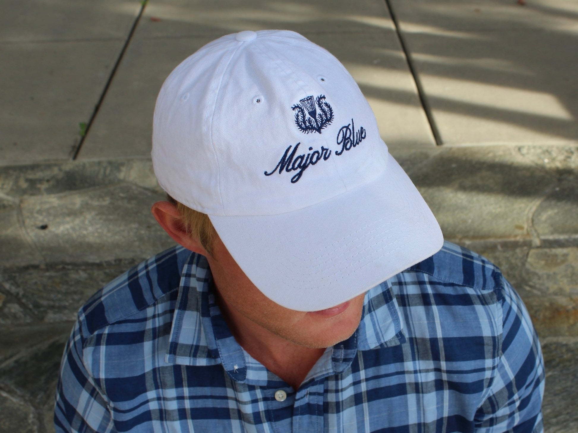 Major Blue Brand Hat - Major Blue