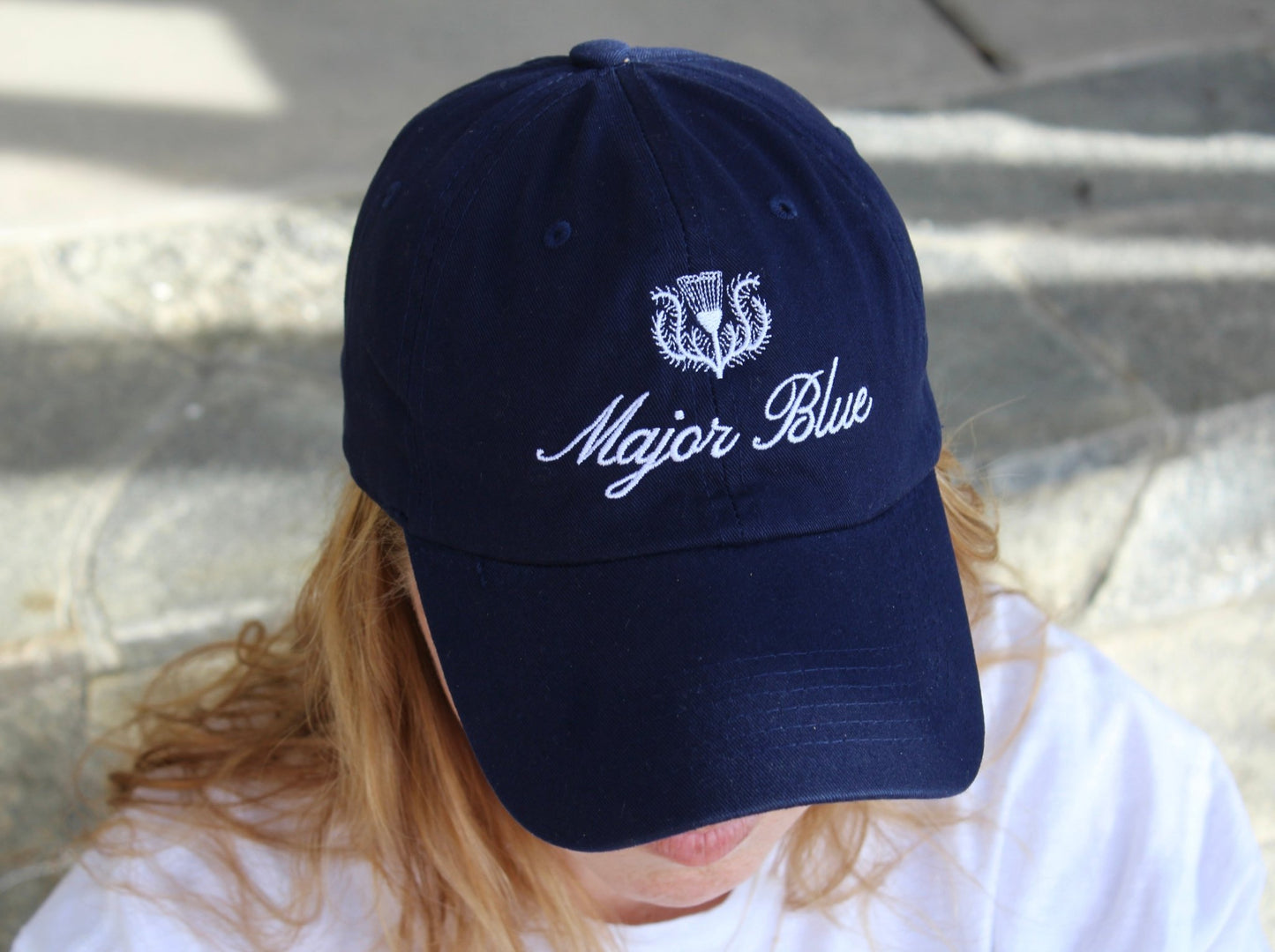 Major Blue Brand Hat - Major Blue